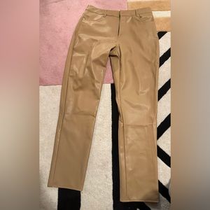 Naked Wardrobe faux leather pants